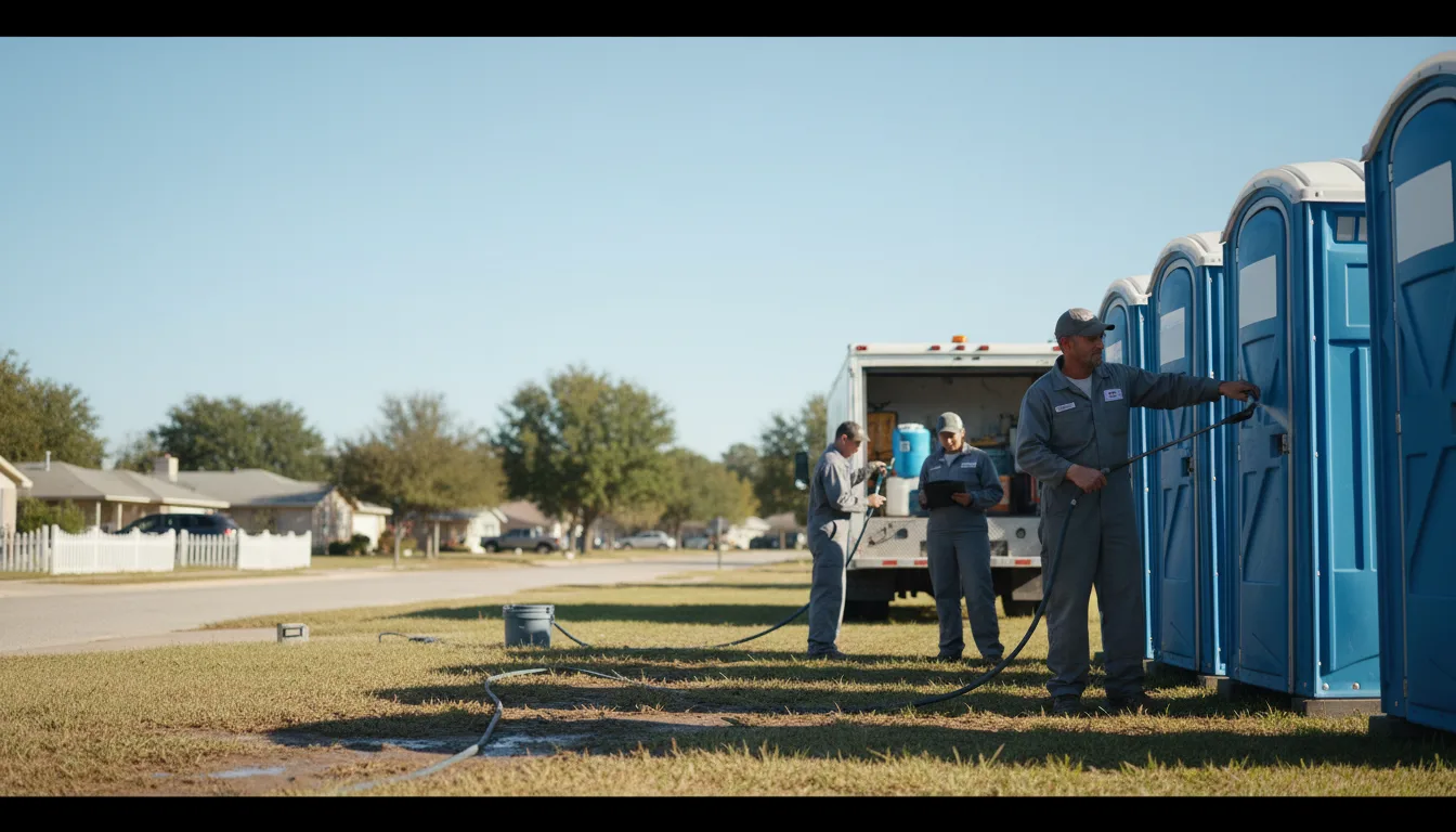 Long-Term Portable Toilet Rental in Long Grove, IA near me